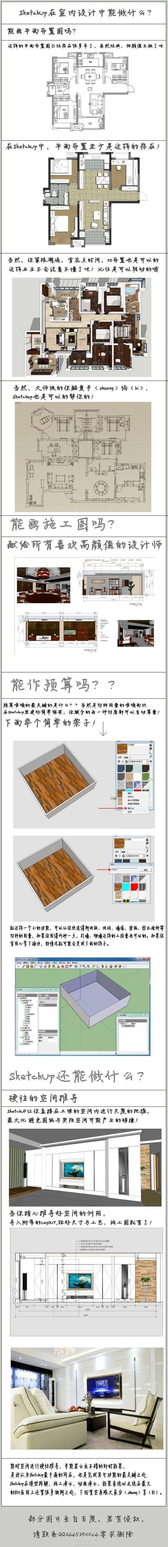 浅谈SketchUp在室内能作些什么！